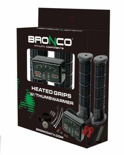HEATED GRIPS / THUMB FULL KIT ATV, BRONCO AT-08326 thumbnail 3