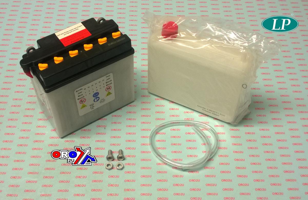 BATTERY 12N7-4B 12V 7Ah. DRY w/Acid Pack, LANDPORT 50711 MA 12N7-4B thumbnail 2