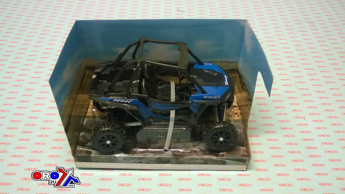MODEL DIE CAST POLARIS RZR XP1000, VOODOO BLUE, SCALE 1:18, NEWRAY 57593B thumbnail 2