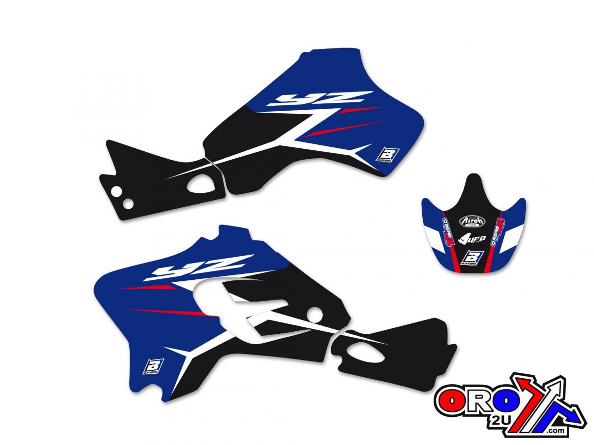 93-01 YZ80 BLACKBIRD KIT, DREAM 4 GRAPHIC KIT 2209N thumbnail 4