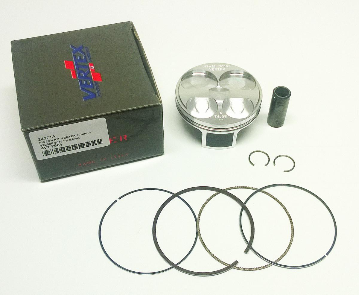 PISTON KIT VERTEX 77.0 A YAMAHA WR/YZ 250 19-22, VERTEX 24371A COMPR 13,8:1 image 1