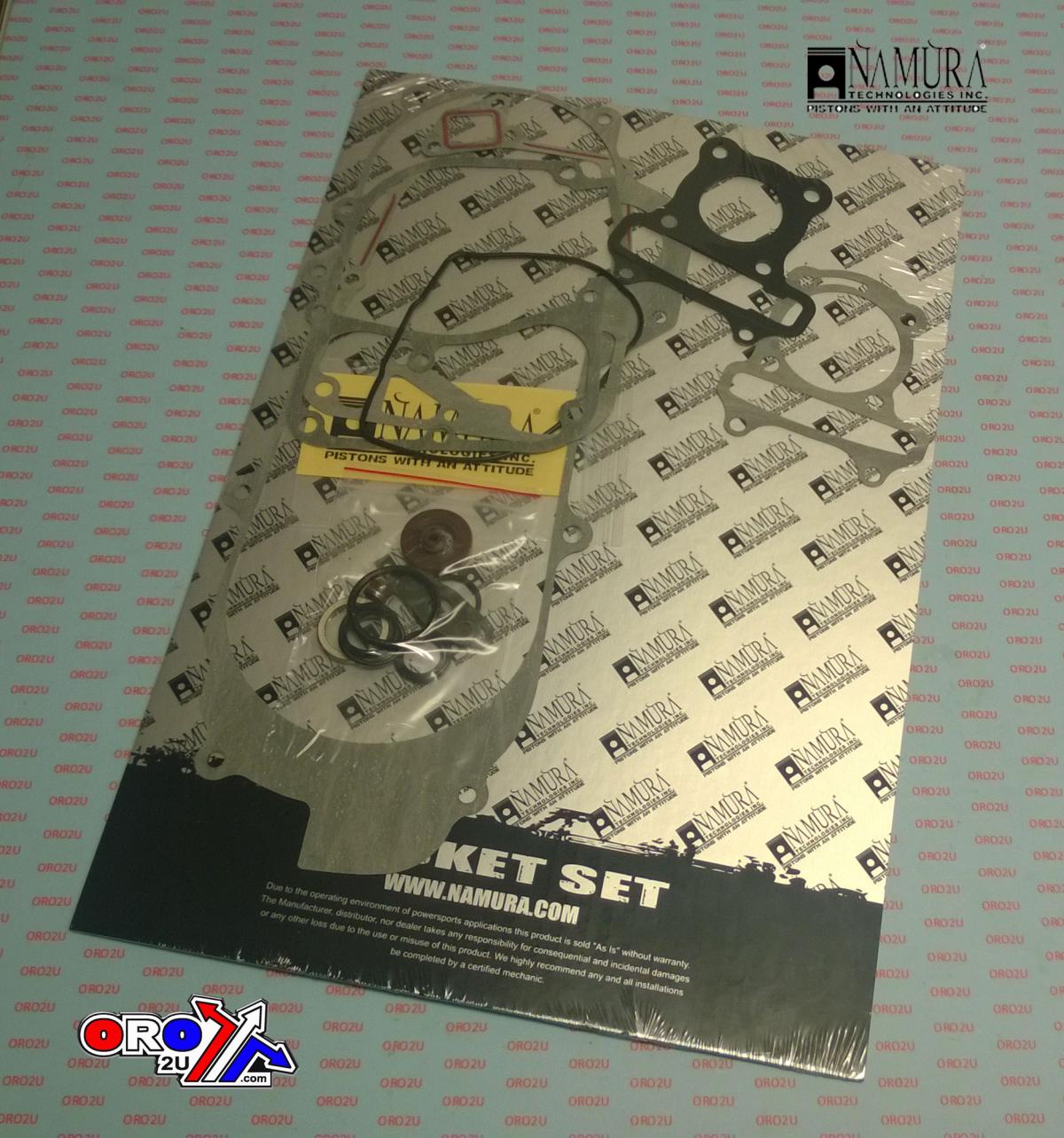 GASKET FULL SET KFX 50 2007-19, NAMURA NA-20081F image 1
