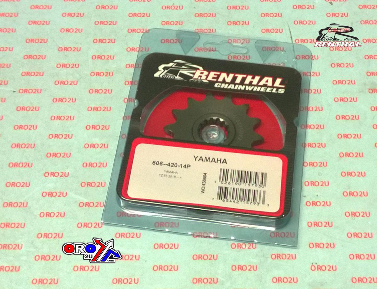 FRONT SPROCKET RENTHAL 506, YAMAHA 506--420-14P, 506-420-14P thumbnail 3