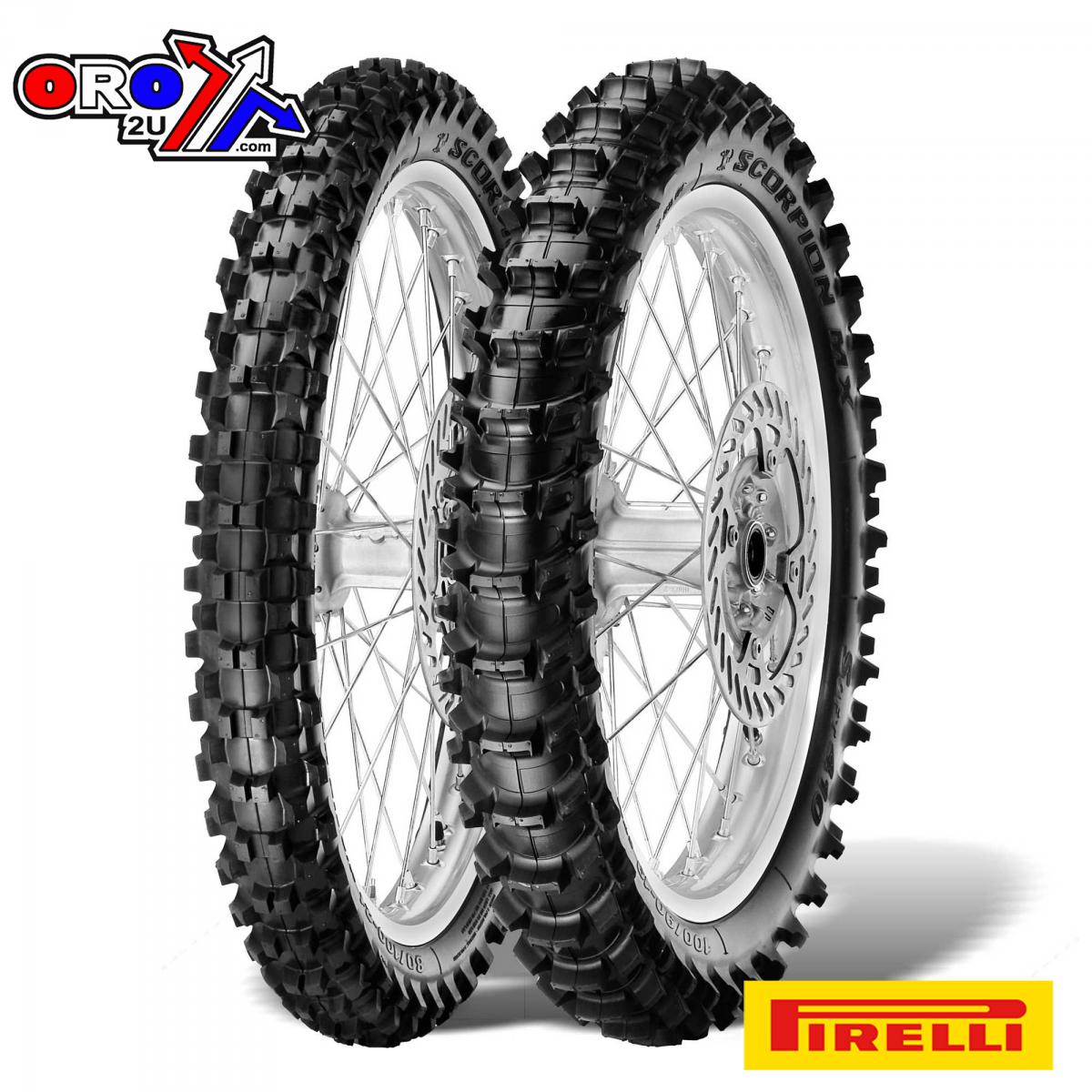19-100/90 SCORPION MX SOFT 57M, MX TYRE SOFT SCORPION image 1