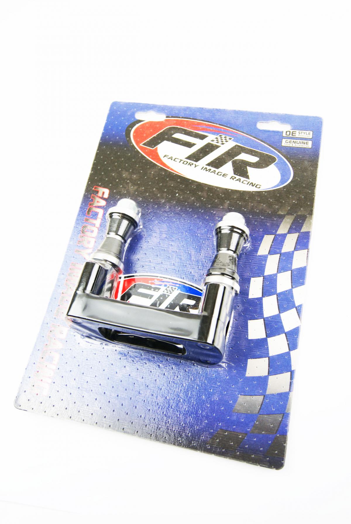 STEERING BAR CLAMP 22.2mm BLACK, 100mm MOUNTING, M10 BOLTS thumbnail 2