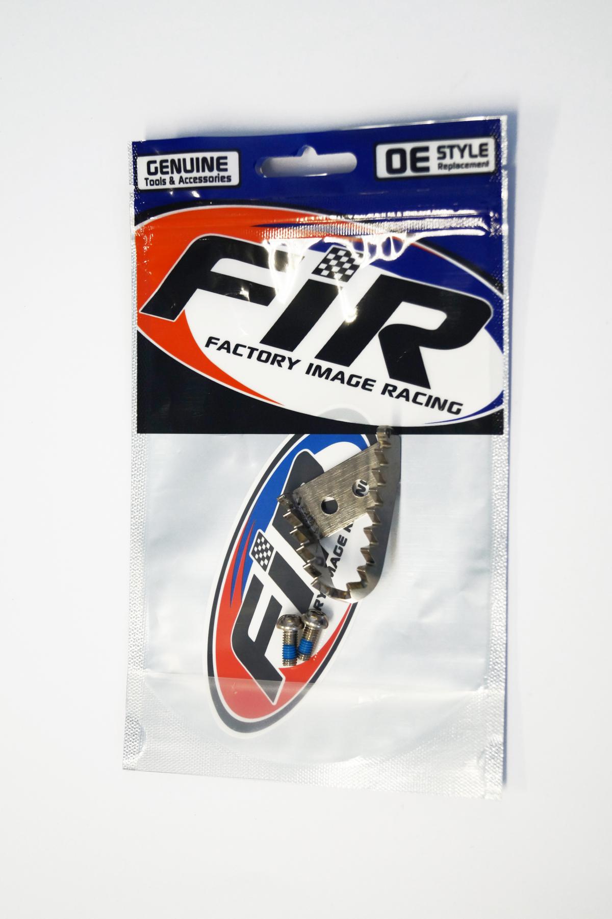 KTM TITANIUM BRAKE PEDAL TIP, WIDER THAN OEM STEP PLATE/TIP, FIR thumbnail 2