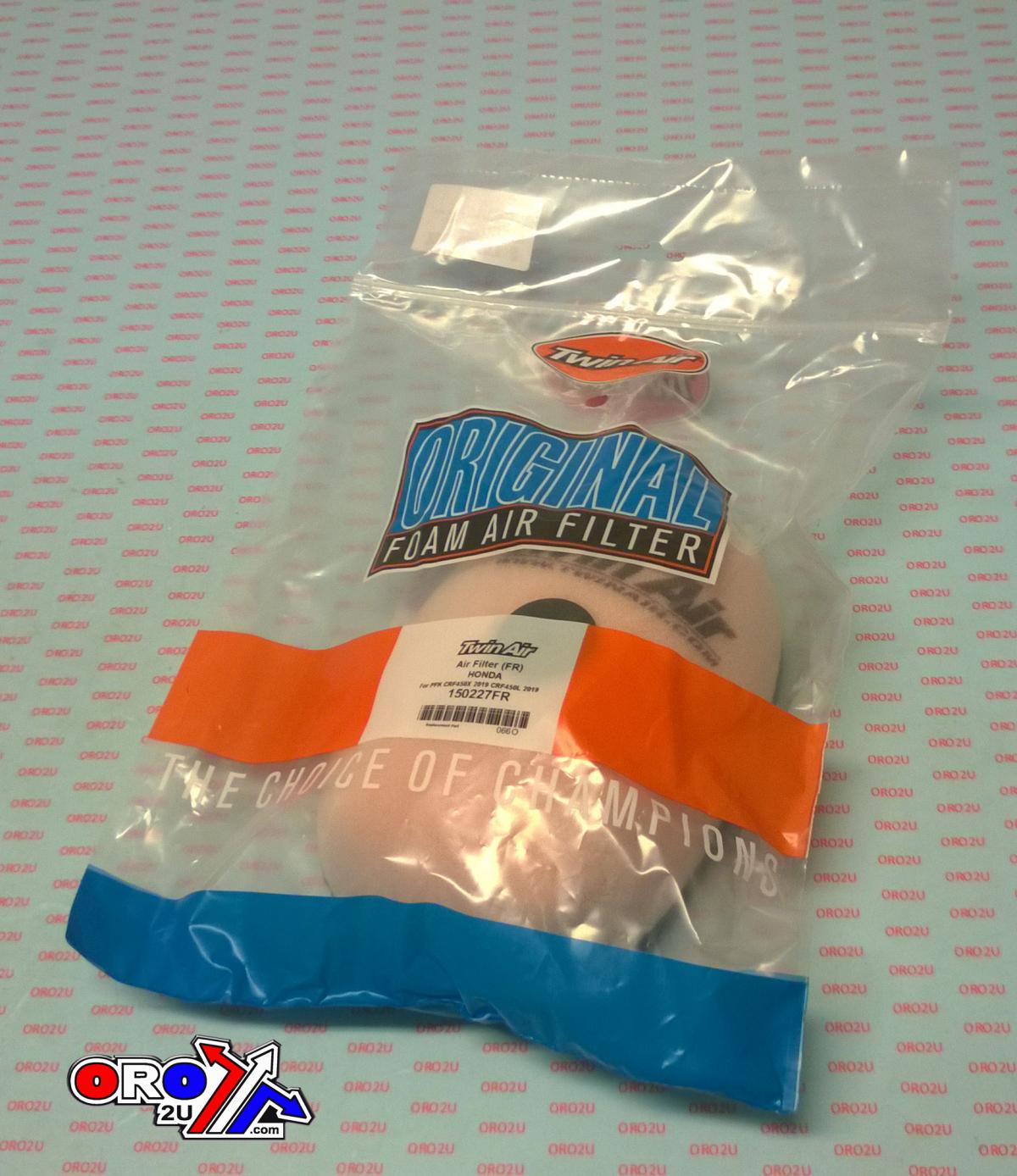 AIR FILTER CRF 450X 2019 HONDA, TWINAIR 150227FR BACKFIRE thumbnail 2