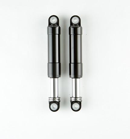 Shock Absorber -Bullit (12 inch) -Chrome, Harley Davidson FLH FLT, K-TECH 220C-120-120-TOU