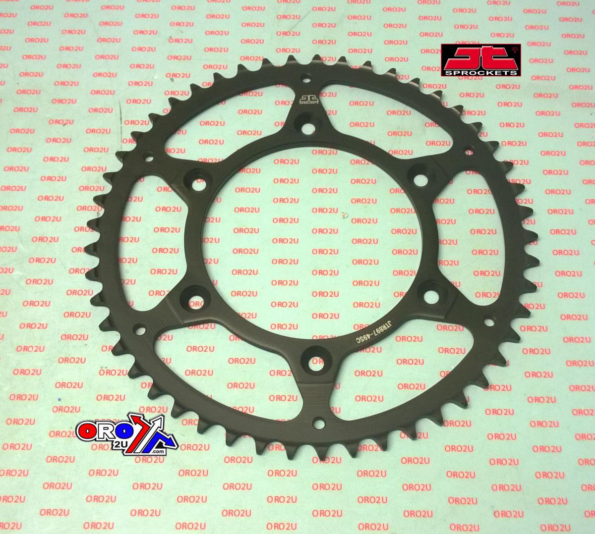 REAR SPROCKET STEEL JTR897.49SC JT, LIGHTWEIGHT SELF-CLEANING, JTR897.49 SR897-49 thumbnail 2