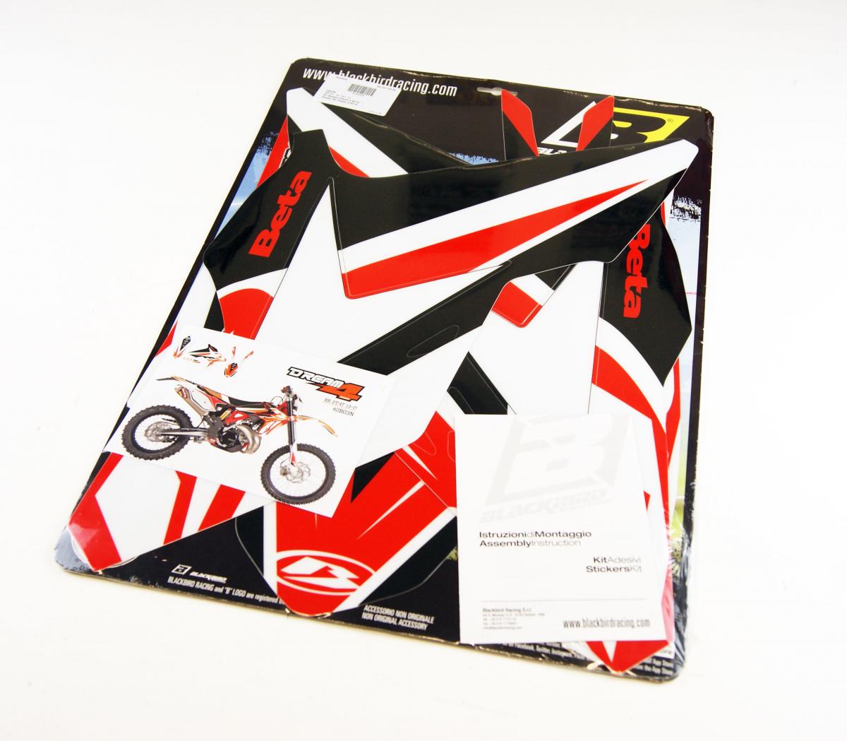 13-17 BETA DREAM 4 GRAPHIC, BLACKBIRD DECAL KIT 2B03N thumbnail 3