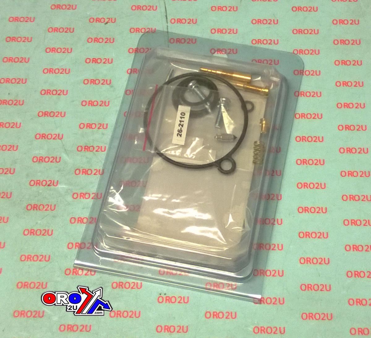 CARBURETOR REBUILD KIT 78-85 HONDA ATC70 ALLBALLS 26-10091 ATV thumbnail 2