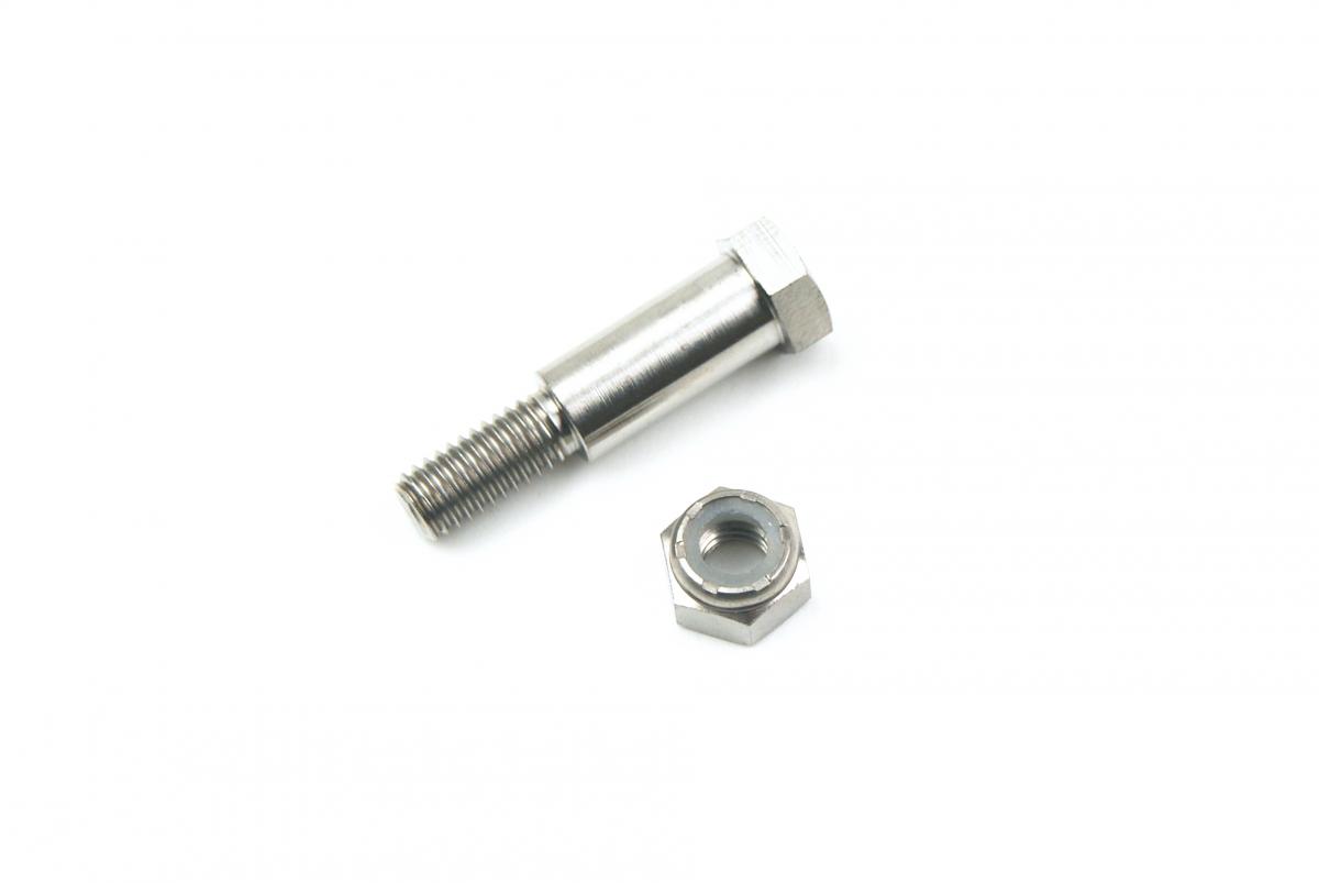 TITANIUM GR5 PIVOT BOLT KIT, HON 90114-166-006 / YAM 5MV-2589F-00, KAW 92150-1451 92001-1728 thumbnail 2