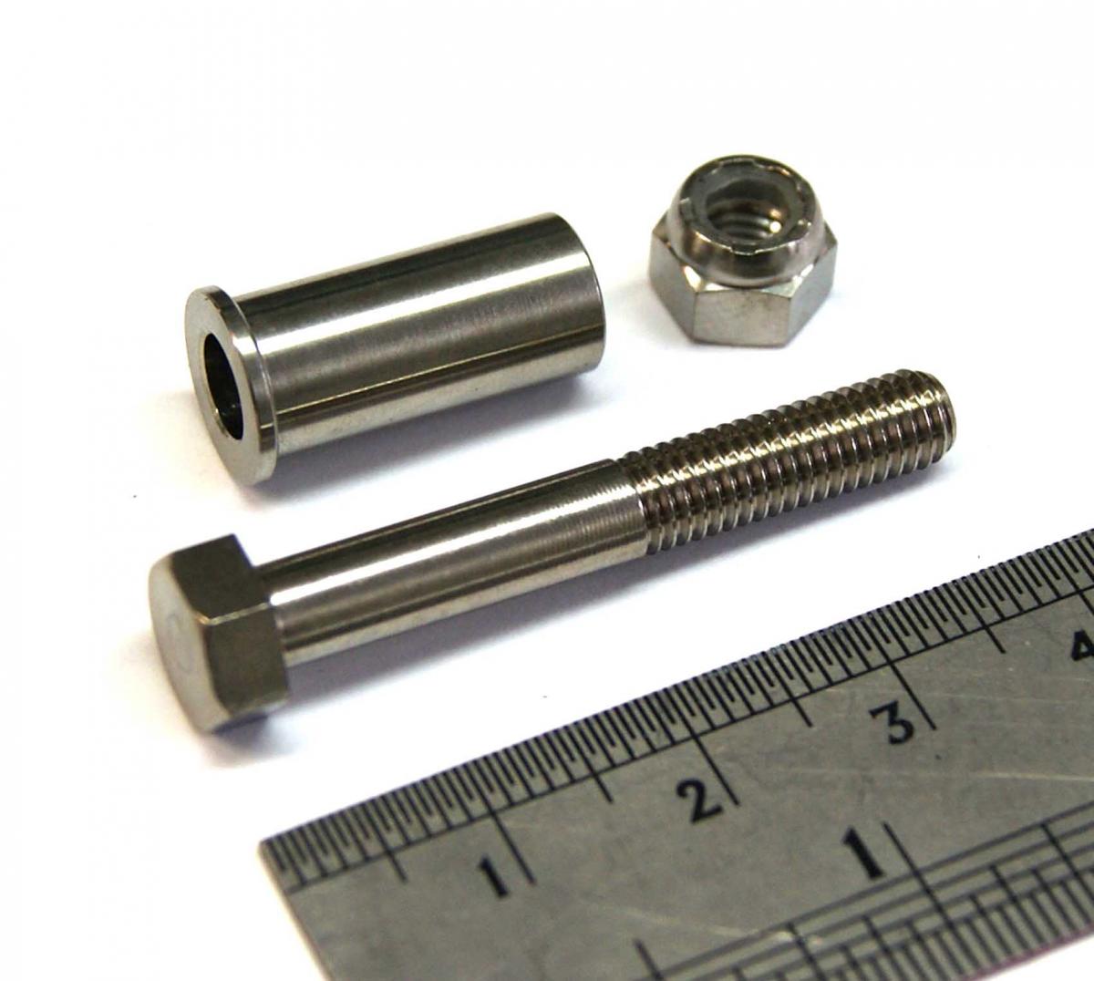 TITANIUM GR5 PIVOT BOLT KIT KTM, BREMBO 54802038100 2006 - 2019 CLUTCH thumbnail 3