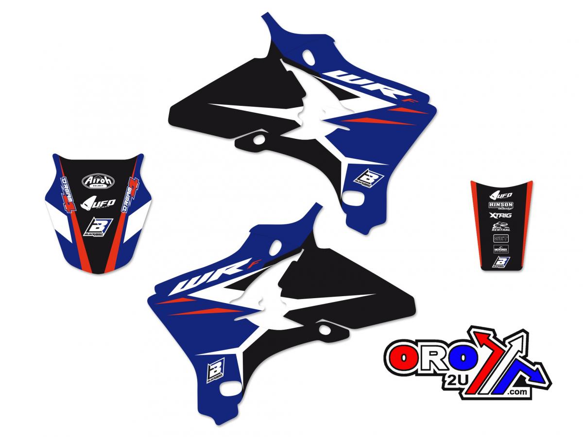 05-06 WRF250 WRF450 DREAM-4, BLACKBIRD DECAL SET 2229N thumbnail 3
