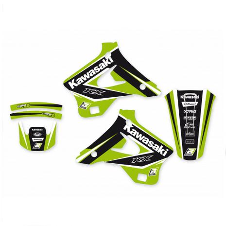 94-98 KX125 KX250 DREAM 4 GRAPHICS, BLACKBIRD 2410N