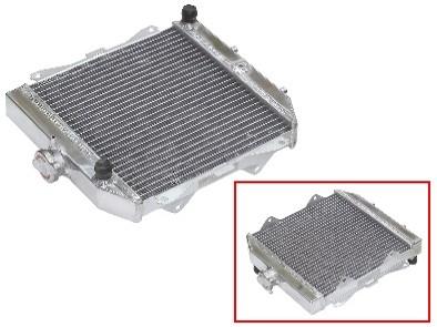 RADIATOR ALUMINIUM OVERSIZED 40MM CORE, HONDA ATV 19010-HP5-601 AC-10025 image 1