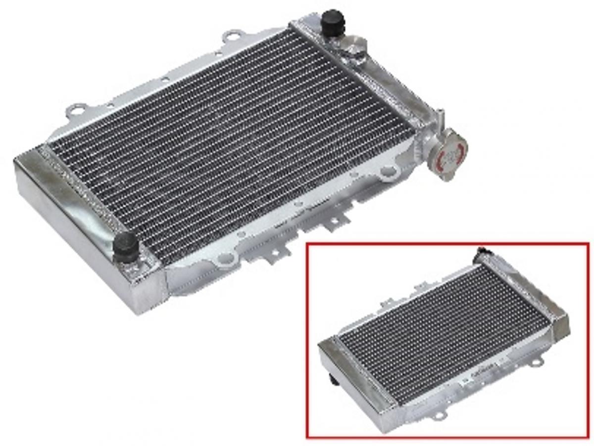 RADIATOR ALUMINIUM OVERSIZED 40MM CORE, YAMAHA ATV 5ND-E2460-01 AC-10019 thumbnail 4