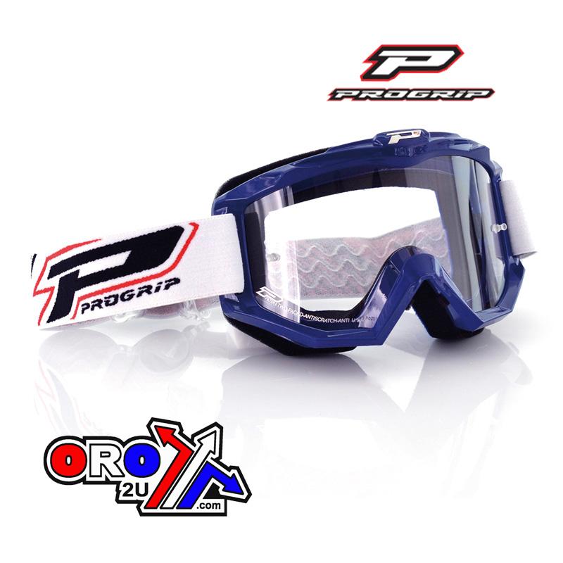 PROGRIP ATZAKI GOGGLE BLUE WITH CLEAR LENS, PG3201 BLUE image 1