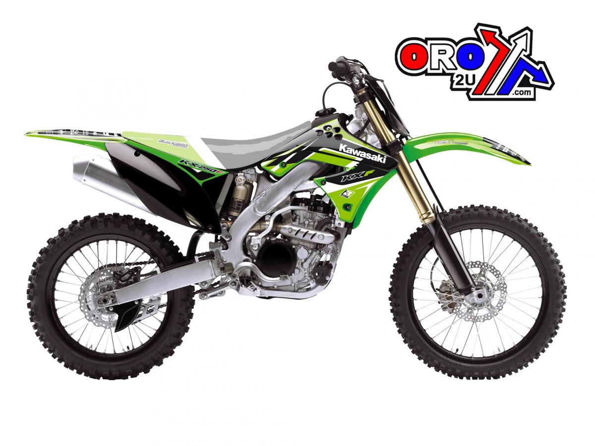 09-12 KXF250 DREAM 4 GRAPHIC, BLACKBIRD DECAL KIT 2418N thumbnail 4