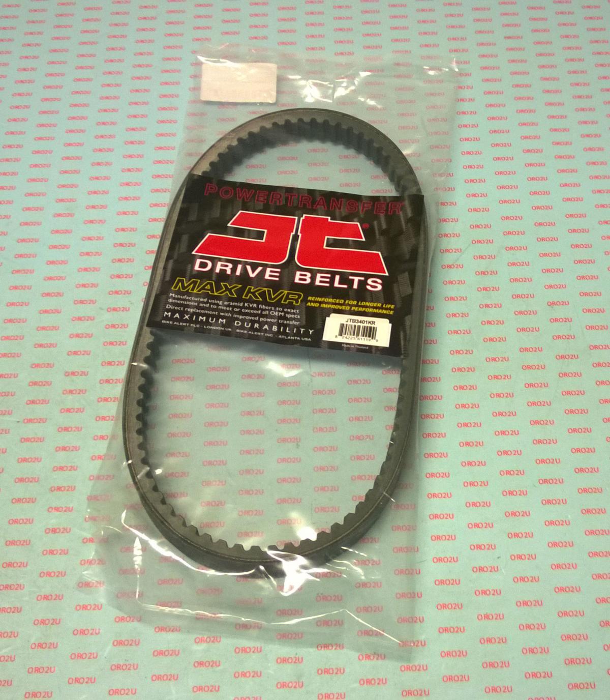 DRIVE BELT MAX KVR JTB3401KR APRILIA 250 300 BENELLI 250 MBK 250 YAMAHA 250 thumbnail 3