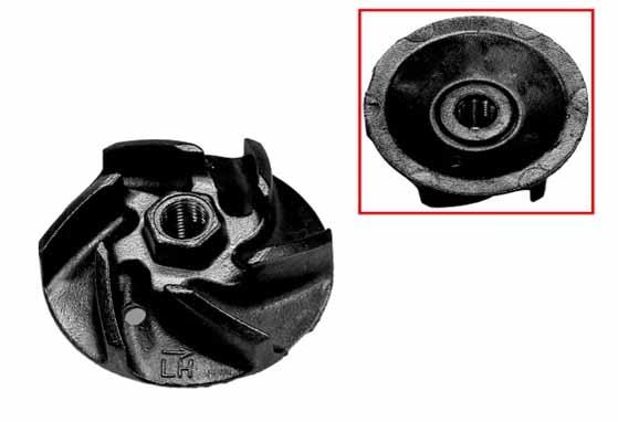 IMPELLER, WATER PUMP PSYCHIC MX-10201D, HONDA CRF250, 19215-KRN-A00 image 1