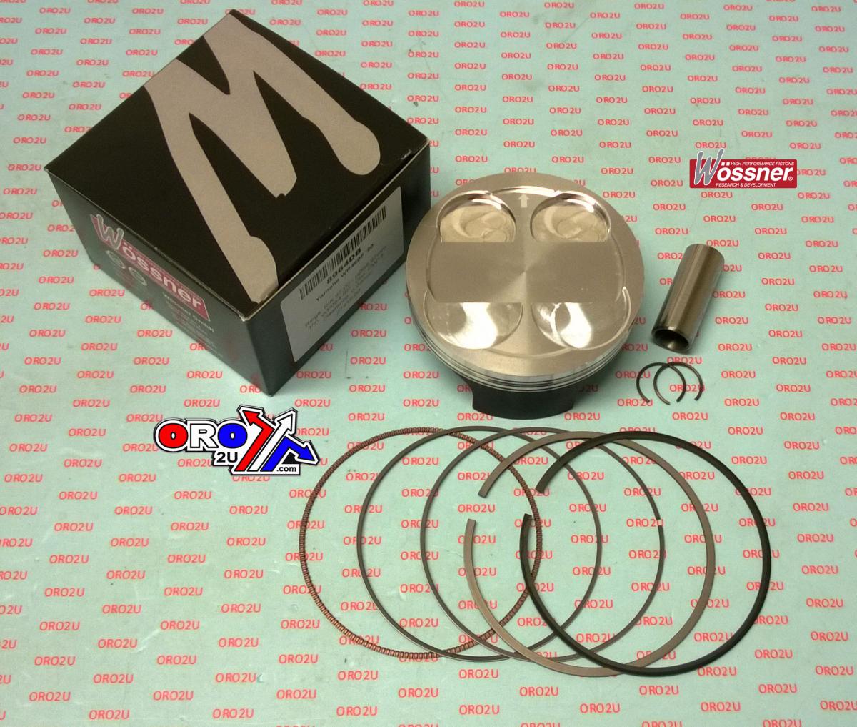 PISTON KIT 2020 WR450F YAMAHA 97.00MM, FORGED WOSSNER 8964DB image 1
