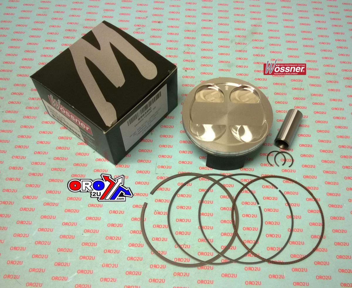PISTON KIT 20-22 YZ450F YAMAHA 97.00MM, FORGED WOSSNER 8965DC image 1