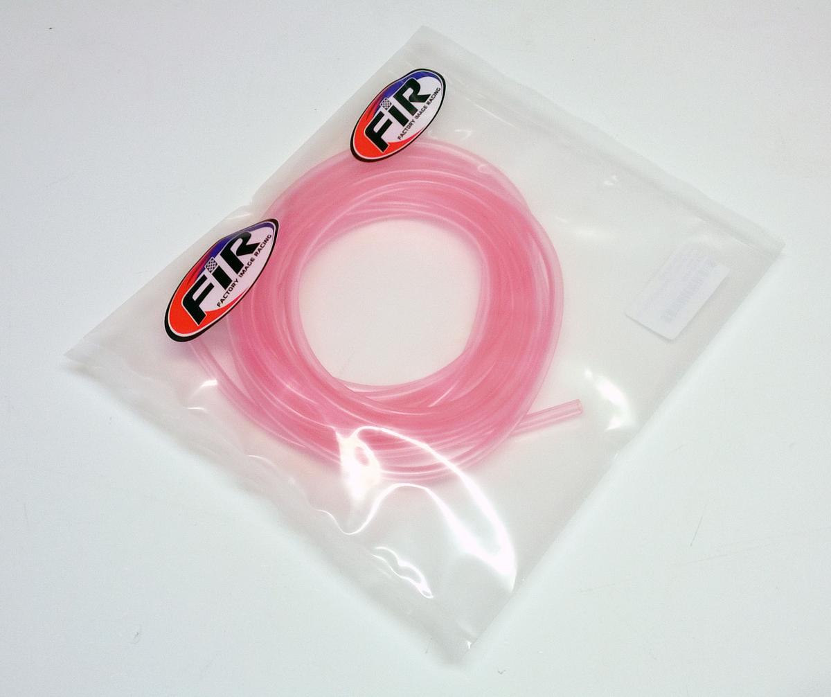 CLEAR RED BREATHER PIPE HOSE 5mm, ROLL 5M thumbnail 2