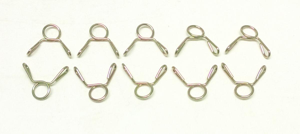 HOSE CLAMP / CLIP ID: 5mm PACK 10, ID RANGE 5.1MM -7MM thumbnail 2