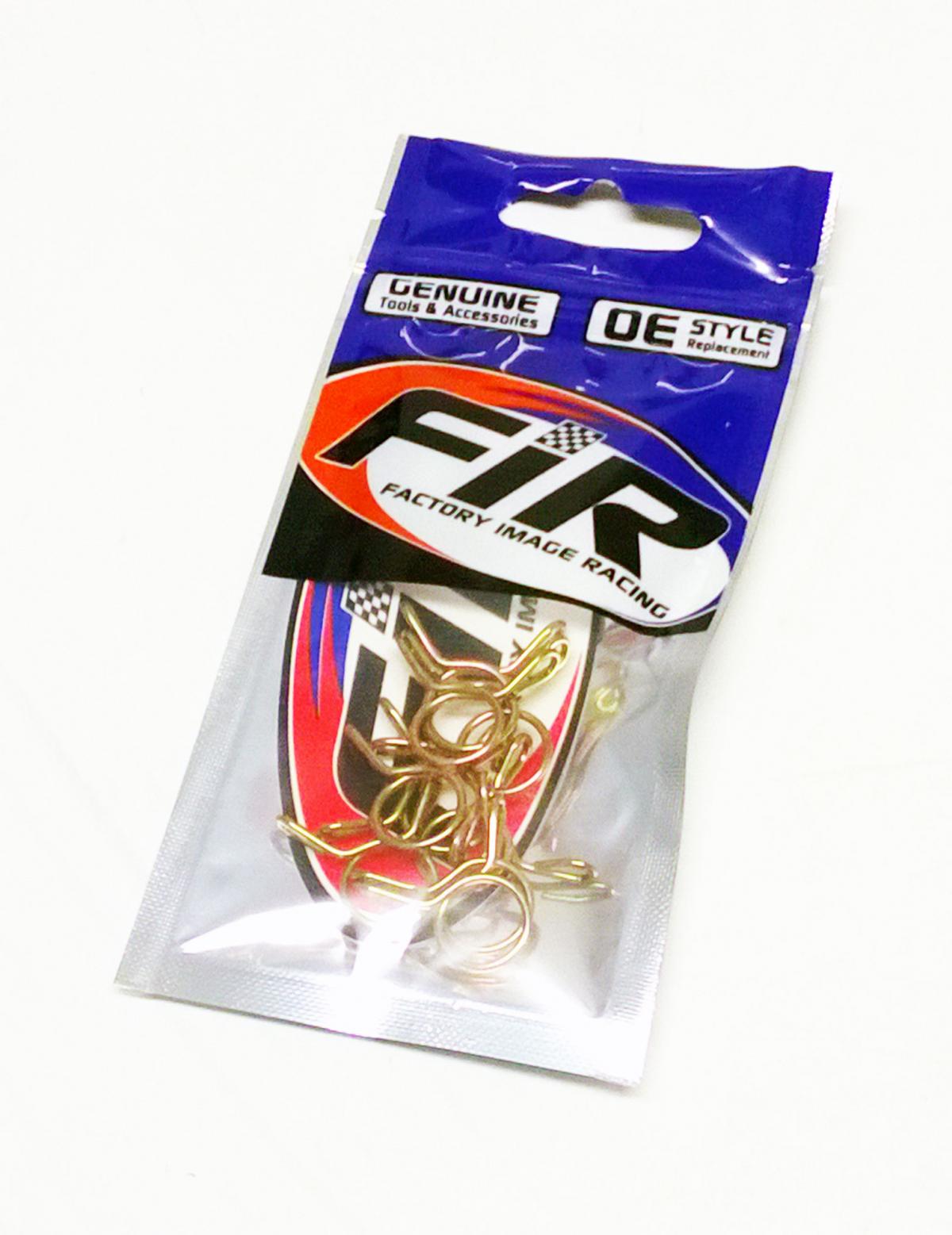 HOSE CLAMP / CLIP ID: 10mm PACK 10, ID RANGE 10MM -12.5MM thumbnail 2