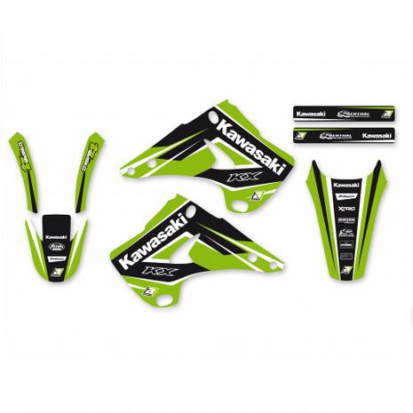 03-08 KX125 250 DREAM 4 GRAPHICS, BLACKBIRD DECAL 2408N image 1