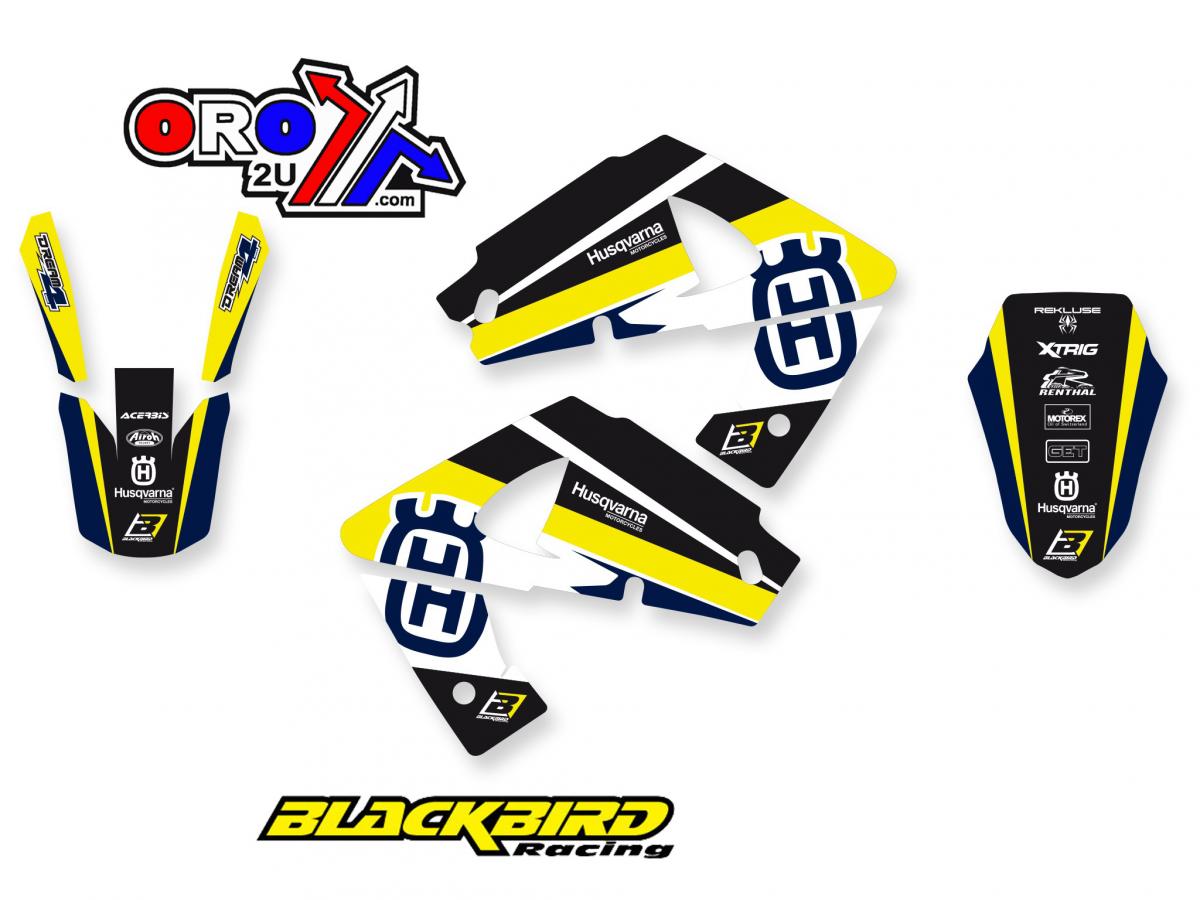 00-05 HUSKYDREAM 4, BLACKBIRD DECAL KIT 2603N, HUSQVARNA TE/TC. CR/WR thumbnail 3