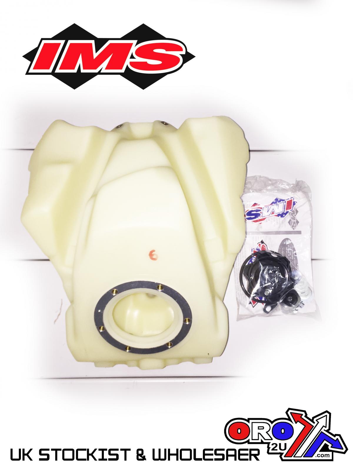 IMS Fuel Tank 2.7 gal Natural Screw Cap, Honda CRF450R 2009-2012, 112243-N2 thumbnail 2