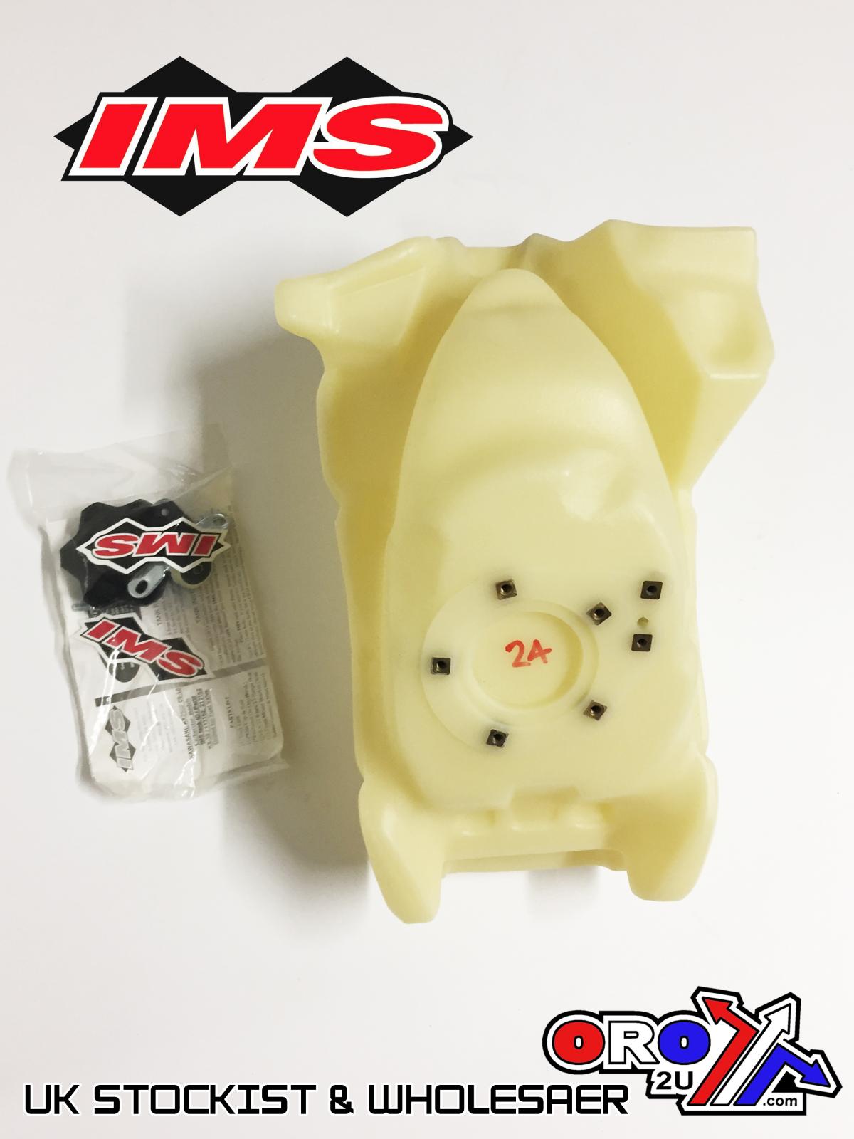 IMS Fuel Tank 2.9 gal Natural Screw Cap, Kawasaki KX250F 2009-2010, 113152-N2 thumbnail 2
