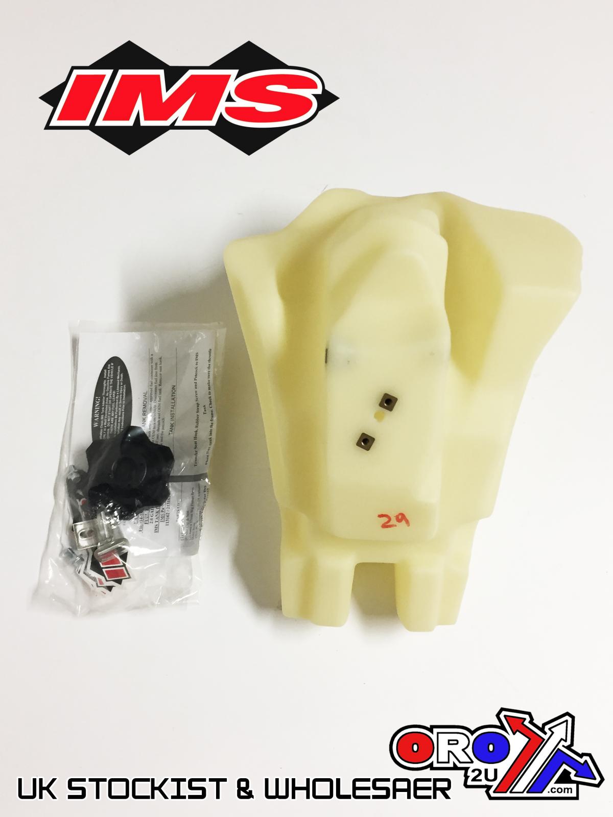 IMS Fuel Tank 2.0 gal Natural Screw Cap, Kawasaki KX85 2014-2021, 113162-N2 thumbnail 2