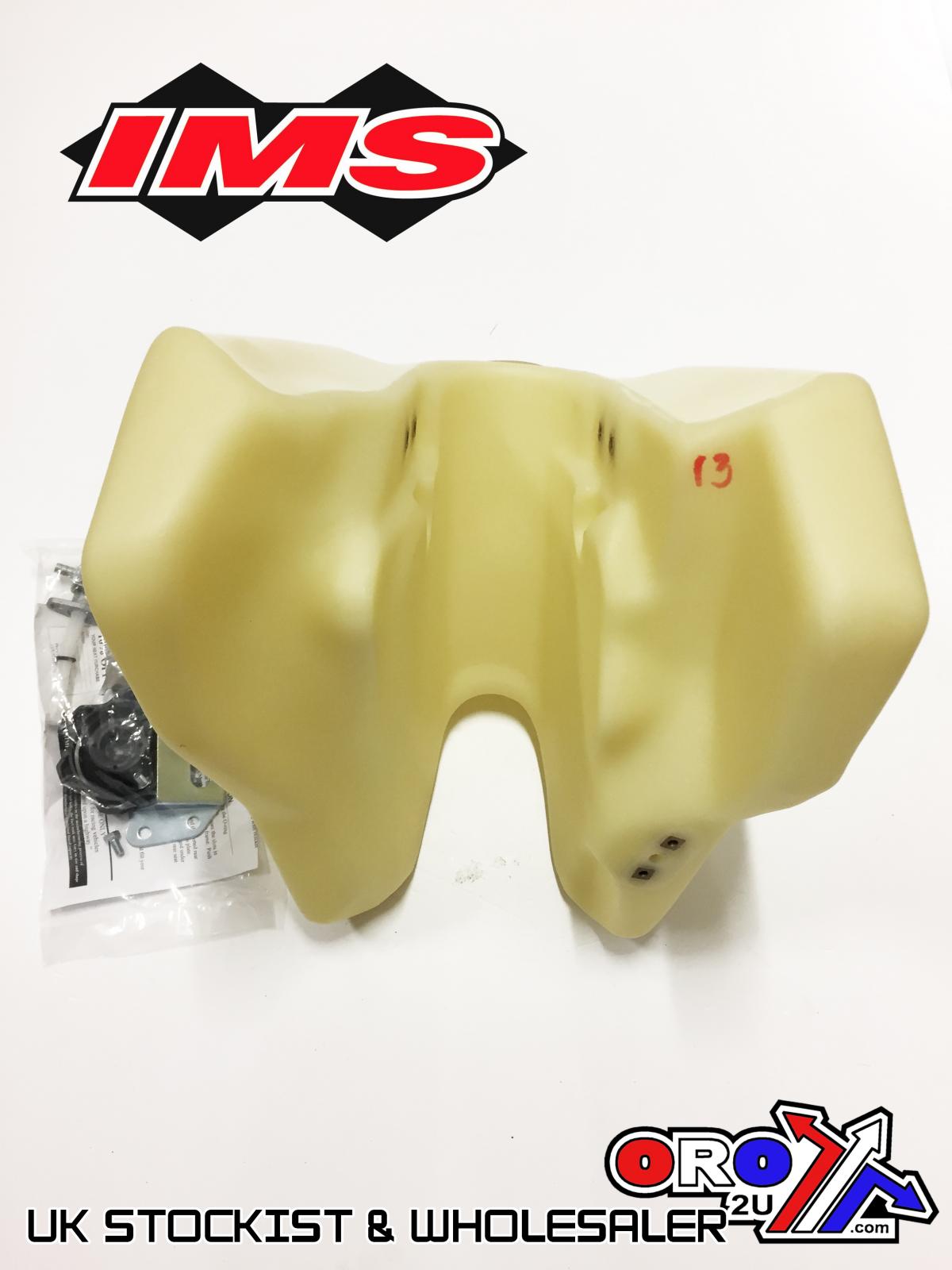 IMS Fuel Tank 3.5 gal Natural Screw Cap, Suzuki DR250 1990-1999, 115514-N2 thumbnail 2