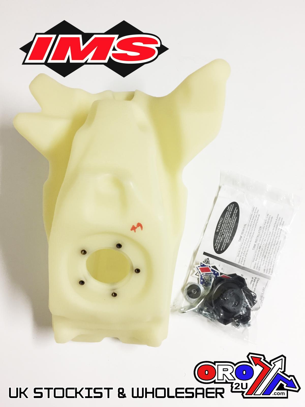 IMS Fuel Tank 2.6 gal Natural Screw Cap, Suzuki RMZ450 2008-2017, 115529-N2 thumbnail 2