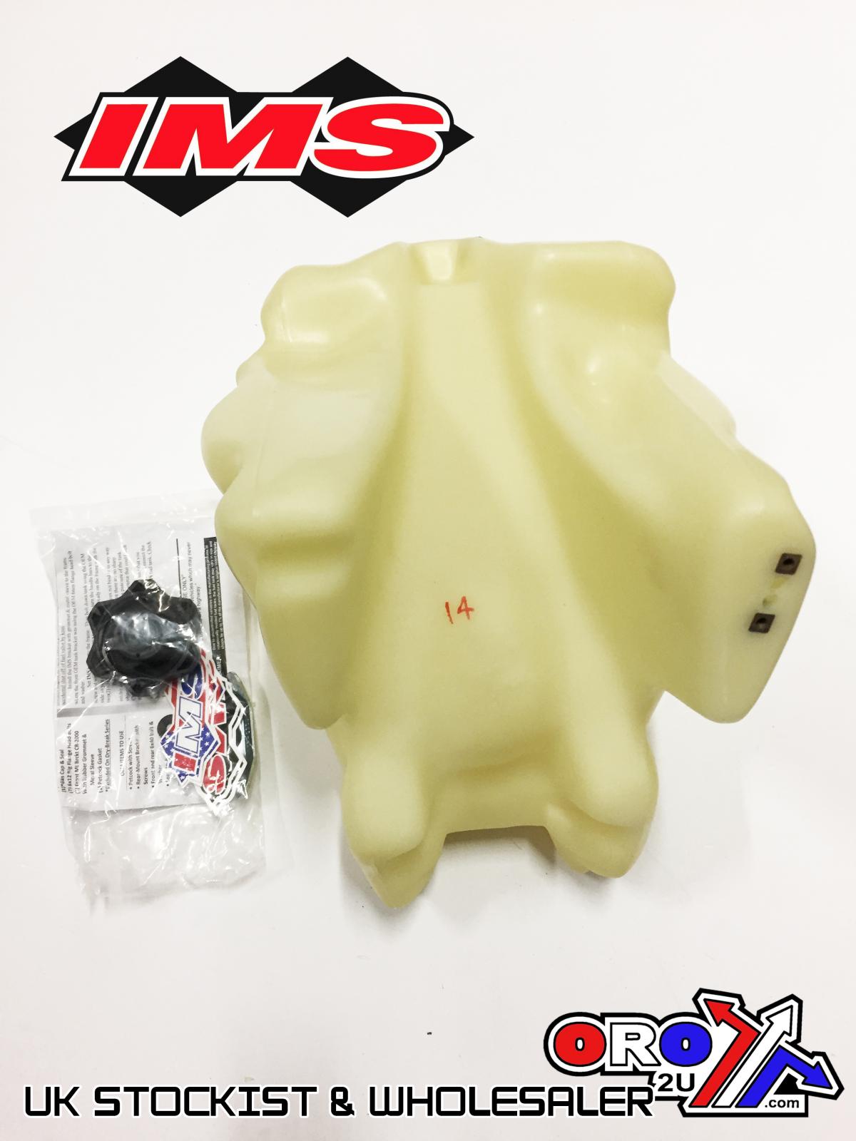 IMS Fuel Tank 3.1 gal Natural Screw Cap, Yamaha YZ250F 2006-2009, 117327-N2 thumbnail 2