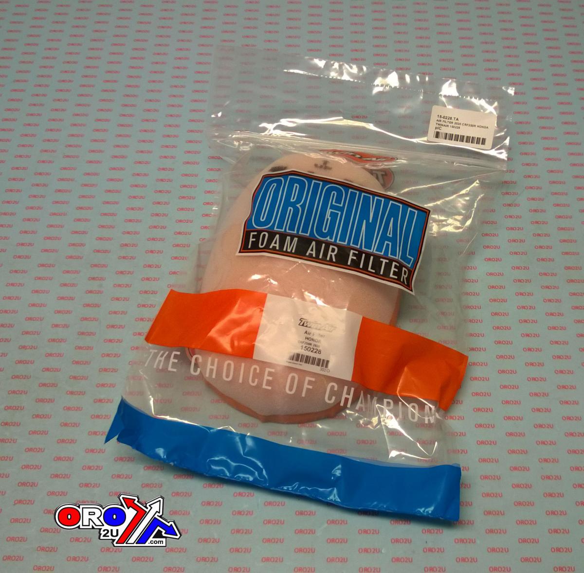AIR FILTER 2020-21 CRF250R HONDA, TWINAIR 150228 thumbnail 3