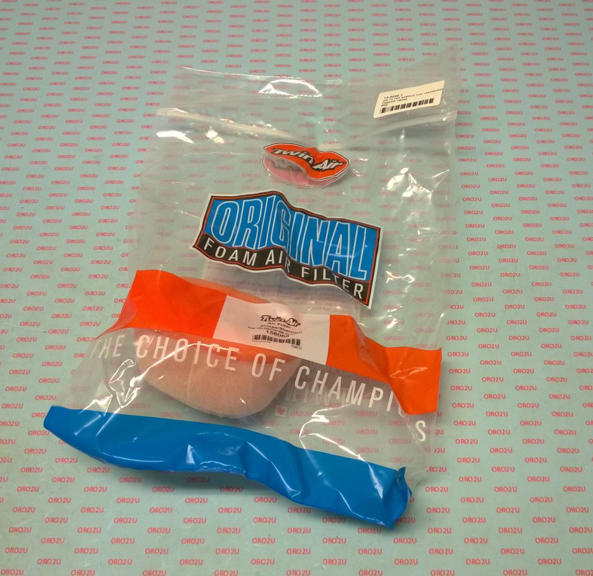 AIR FILTER SHERCO Trial 125/250/300ST, TWINAIR 158068 thumbnail 2