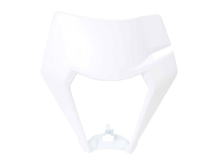 FRONT HEADLIGHT 2020-23 KTM WHITE, RTECH R-MASKKTMBN20