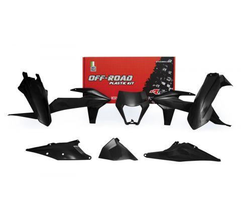 PLASTIC KIT/6 2020-23 EXC/EXC-F BLACK, RTECH R-KITKTM-NR0-520 thumbnail 2