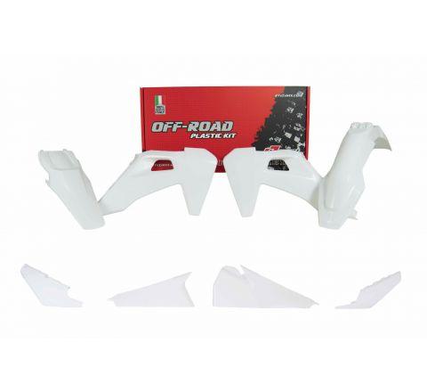 PLASTIC KIT/5 2020-23 TE/FE WHITE, RTECH R-KITHSQ-BN0-420 image 1
