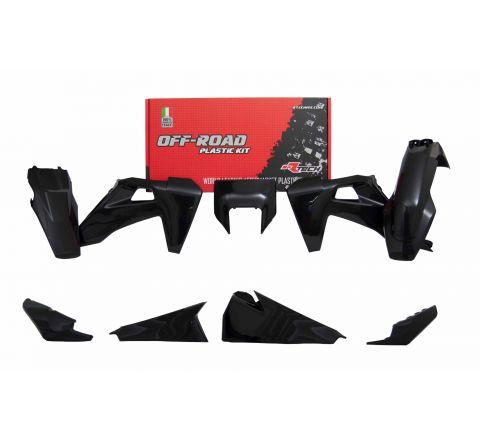 PLASTIC KIT/6 2020-23 TE/FE BLACK, RTECH R-KITHSQ-NR0-520 image 1