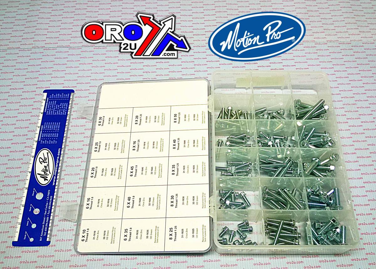 HARDWARE FLANGE BOLT KIT 150 MOTION PRO 33-0300 thumbnail 3