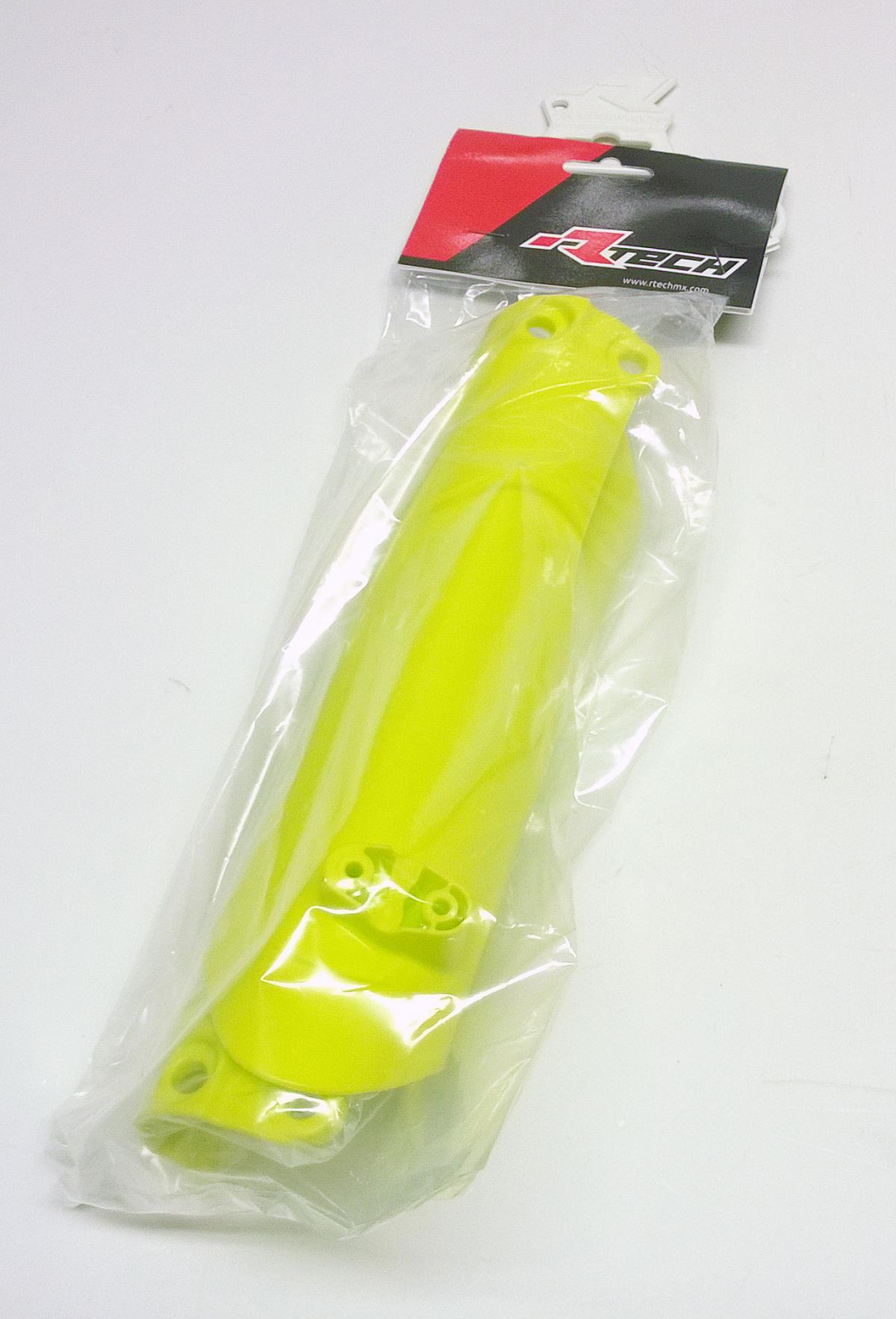 LOWER FORK GUARDS 19-25 KTM SX65, TC65 19-25, YELLOW, RTECH R-PSKTMGQ1965 thumbnail 3