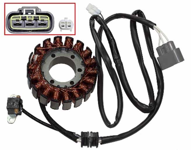 STATOR COIL YAMAHA YFM700 GRIZZLY 2016-2018 YFM700 KODIAK 2016-2018, BRONCO AT-01491, B16-H1410-00-00 thumbnail 2