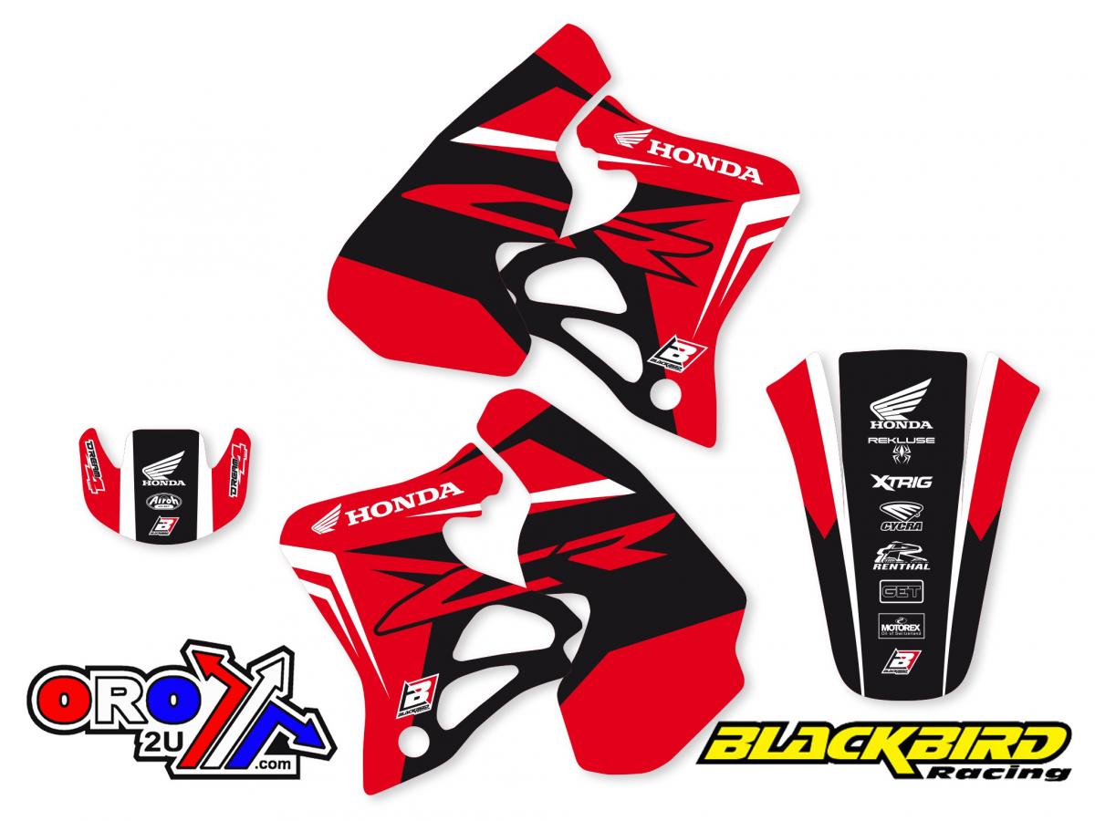 93-97 CR125, 92-96 CR250 DREAM 4, BLACKBIRD DECAL KIT 2140N thumbnail 3