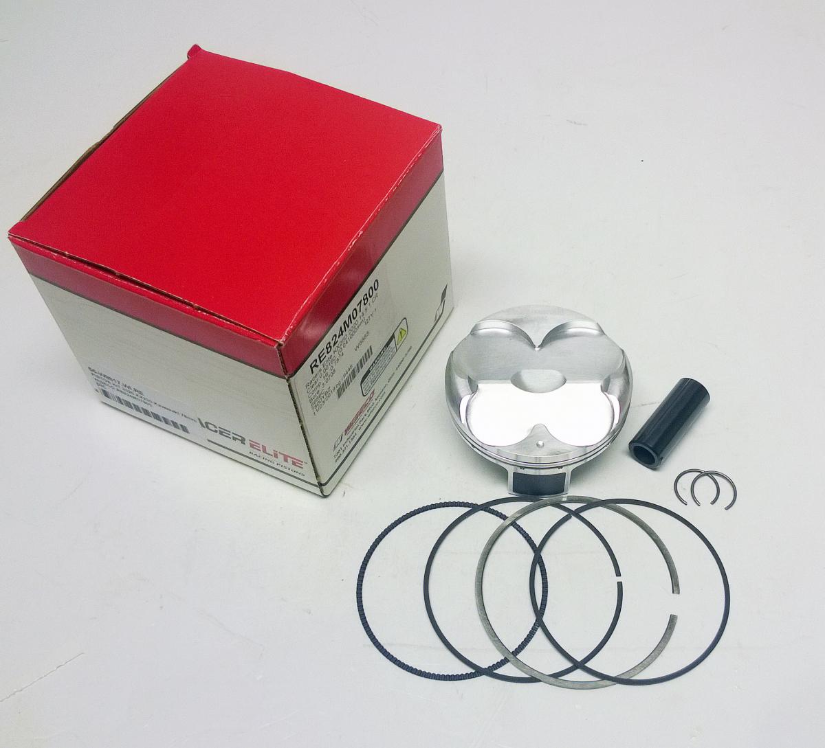PISTON KIT 2020 KX250 Kawasaki 78mm, WISECO RE824M07800, Racers Elite image 1
