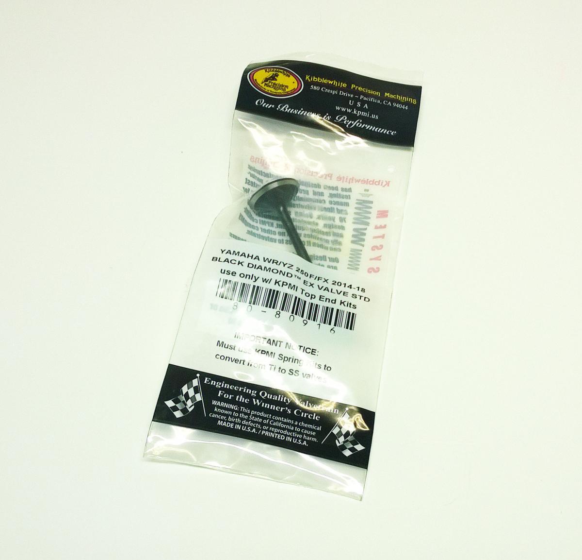 VALVE EXHAUST YZ250F 14-18, KIBBLEWHITE 80-80916 thumbnail 2